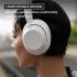 Sony ULT WEAR Over-Ear Noise Cancelling Bluetooth Headphones with Alexa Built-in, Comfortable Design, 30-Hour Battery, Massive Bass - White